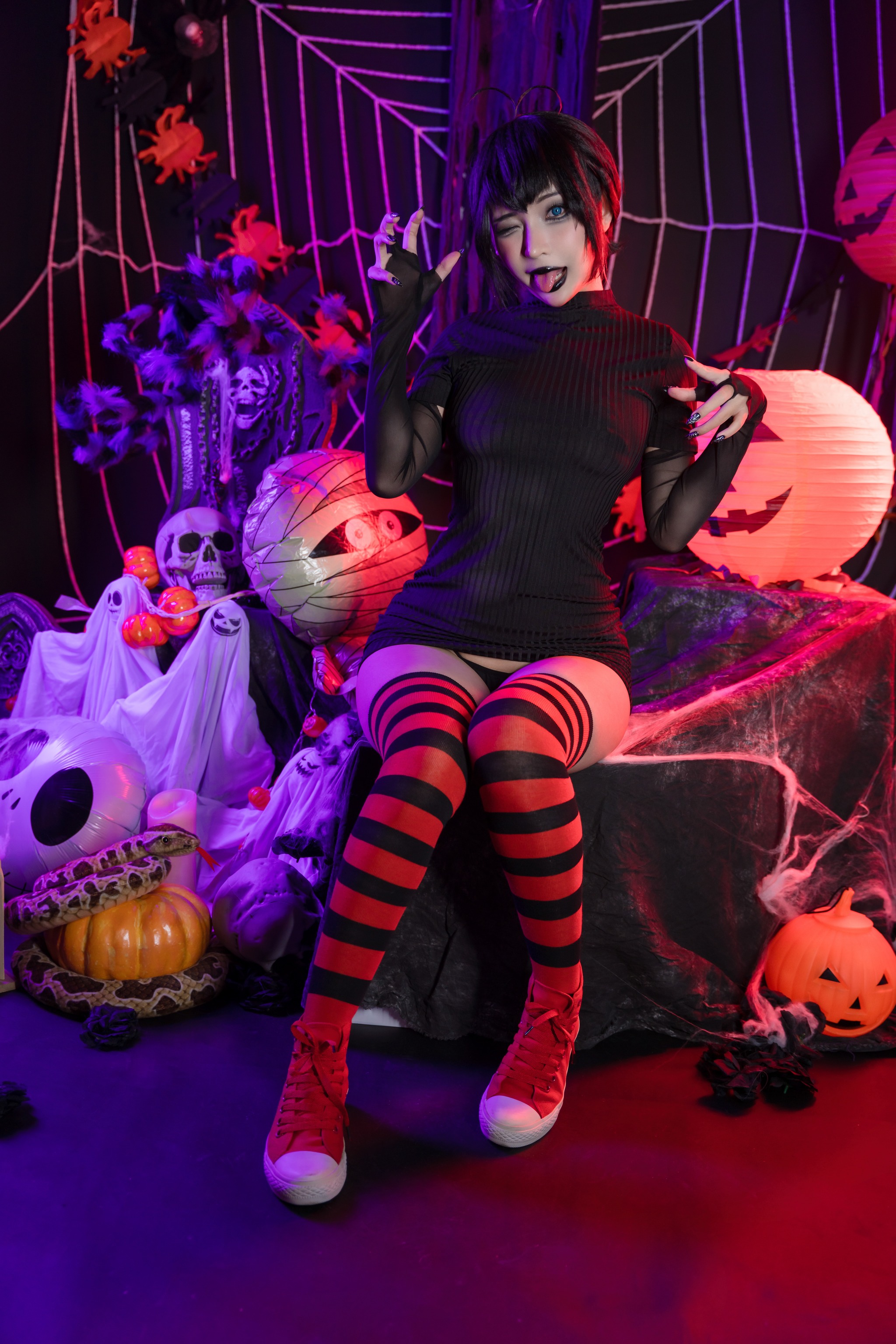 图片[1]-Umeko J – NO.056 Mavis Halloween[47P]-XikXak